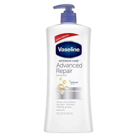 Vaseline Intensive Care Advanced Repair Unscented Lotion commercials