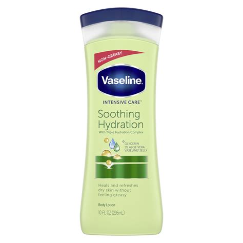 Vaseline Intensive Care Soothing Hydration Lotion commercials