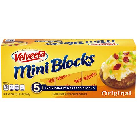 Velveeta Mini Blocks logo