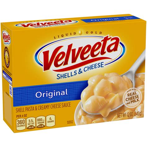 Velveeta Original Shells and Cheese logo