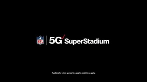 Verizon 5G SuperStadium commercials