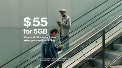 Verizon 5GB Plan TV commercial - 5GB for $55