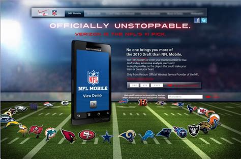 Verizon NFL Mobile logo