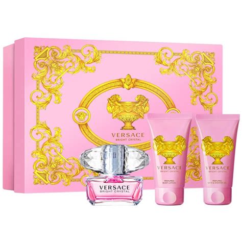 Versace Fragrances Bright Crystal Holiday Gift Set logo
