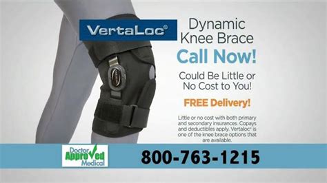 VertaLoc Dynamic Knee Brace TV Spot, 'Suffer from Knee Pain'