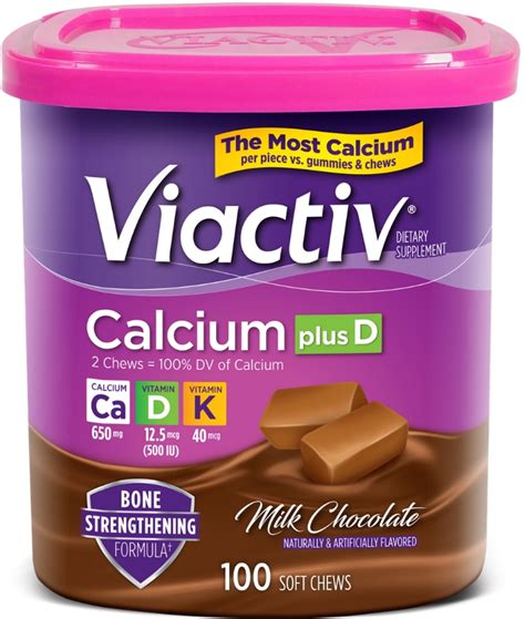 Viactiv Calcium Plus Milk Chocolate
