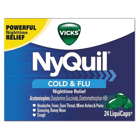 Vicks NyQuil Cold & Flu commercials