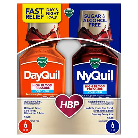 Vicks NyQuil High Blood Pressure Cold and Flu logo