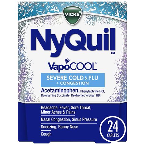 Vicks NyQuil Severe Cold & Flu logo