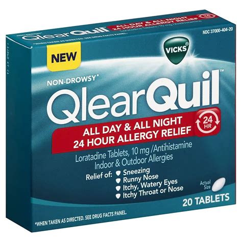 Vicks QlearQuil All Day & All Night 24-Hour Allergy Relief logo