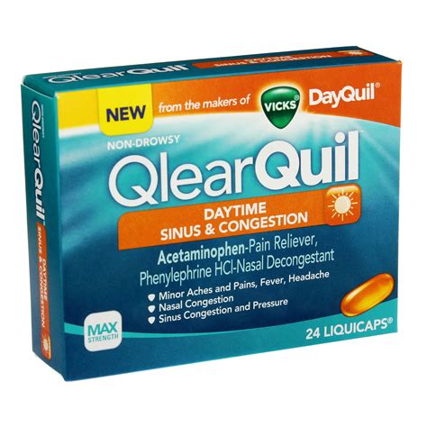 Vicks QlearQuil Daytime Sinus & Congestion logo