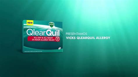 Vicks QlearQuil TV Spot, 'Alivio de Alergias'