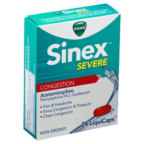 Vicks Sinex Severe logo