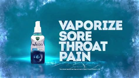 Vicks VapoCOOL Severe TV commercial - Vaporize Sore Throat Pain