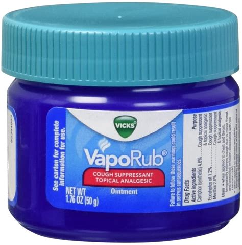 Vicks VapoRub Topical Cough Suppressant