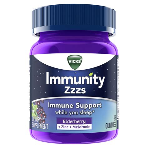 Vicks ZzzQuil Immunity Zzzs Gummies logo