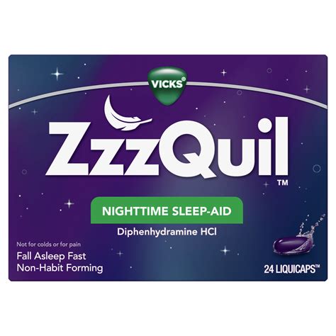 Vicks ZzzQuil Nighttime Sleep-Aid LiquiCaps commercials