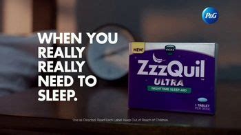 Vicks ZzzQuil Ultra TV Spot, 'Really Need to Sleep'