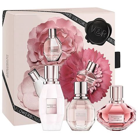 Viktor&Rolf Fragrances Mini Good Fortune and Flowerbomb Perfume Set logo
