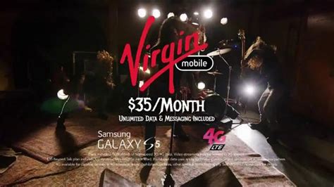 Virgin Mobile Galaxy S5 TV commercial - Metal Band