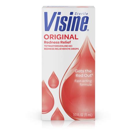 Visine Original Redness Reliever Eye Drops
