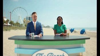Visit Myrtle Beach TV Spot, 'News Presenters: Racing' created for Visit Myrtle Beach