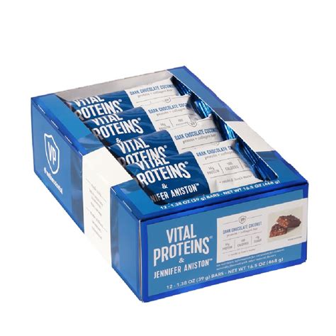 Vital Proteins Dark Chocolate Coconut Protein and Collagen Bar logo