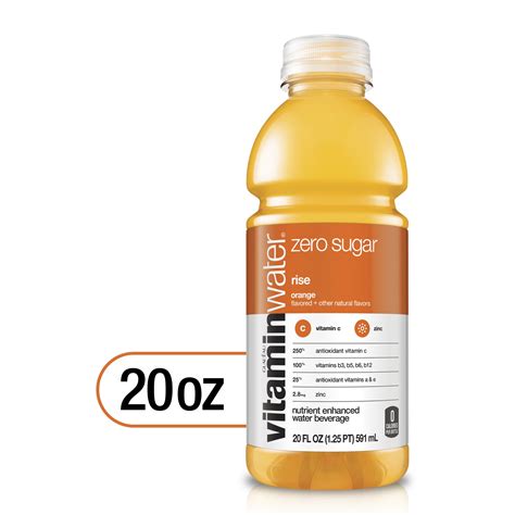 Vitaminwater Zero Sugar Rise Orange logo