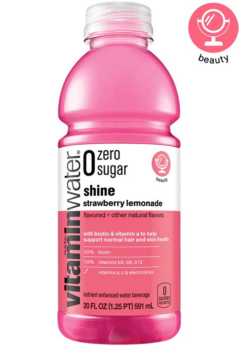 Vitaminwater Zero Sugar Shine Strawberry Lemonade logo