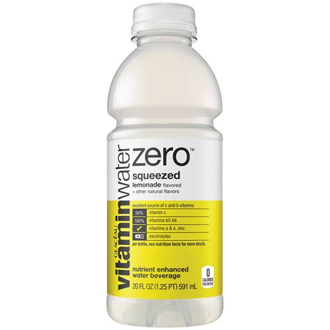 Vitaminwater Zero Sugar Squeezed Lemonade