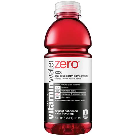 Vitaminwater Zero Sugar XXX Açai Blueberry Pomegranate logo
