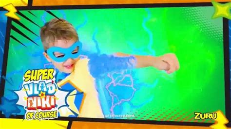 Vlad and Niki Super Hero Surprise TV Spot, 'Kaboom!' created for Zuru