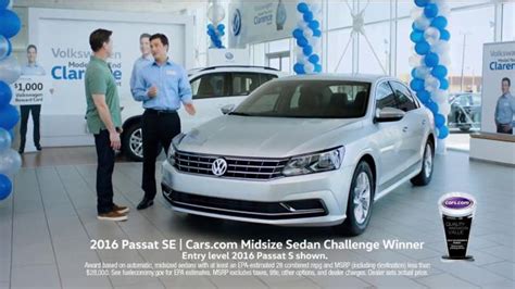 Volkswagen Model Year End Event TV Spot, 'Clarence: Passat' featuring Brandon Keener