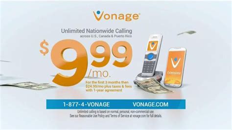 Vonage Unlimited Nationwide Calling logo