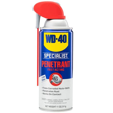 WD-40 Specialist Rust Release Penetrant Spray logo
