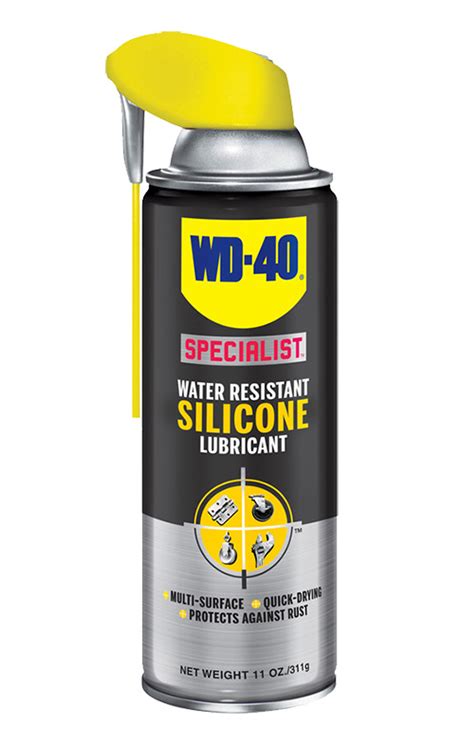 WD-40 Specialist Water Resistant Silicone Lubricant commercials