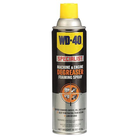 WD-40 WD-40 Specialist DeGreaser Foaming Spray commercials