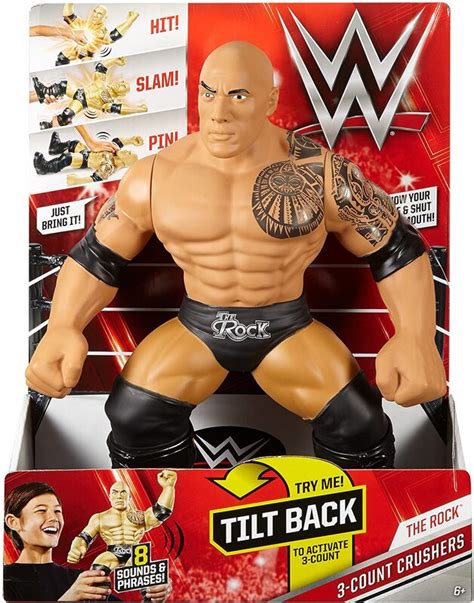 WWE (Mattel) 3-Count Crushers The Rock