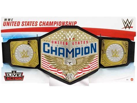 WWE (Mattel) Live Action Championship Title logo