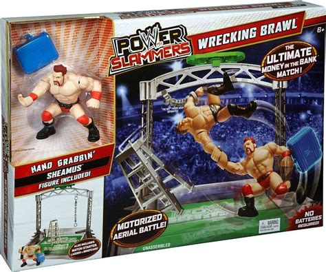 WWE (Mattel) Power Slammers Wrecking Brawl logo