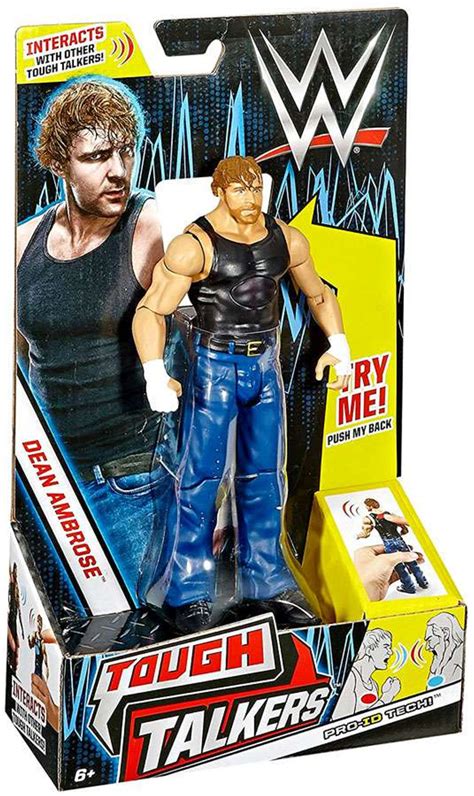 WWE (Mattel) Tough Talkers Dean Ambrose Action Figure logo