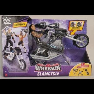 WWE (Mattel) WWE Wrekkin Slamcycle Motorcycle logo