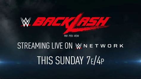 WWE Network TV Spot, '2020 Backlash'