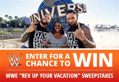 WWE Rev Up Your Vacation Sweepstakes TV commercial - Alone Time Ft. Jimmy Uso
