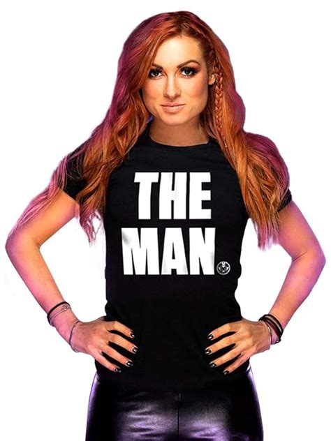 WWE Shop Black Becky Lynch Man of the Masses T-Shirt commercials