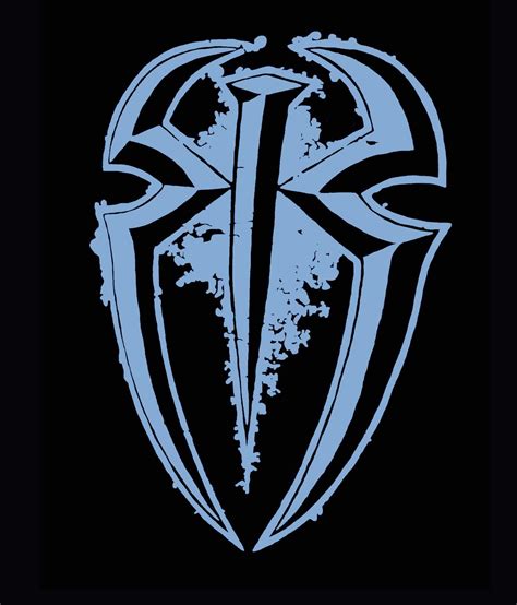 WWE Shop Black Roman Reigns Embroidered Logo Superstar Shorts logo