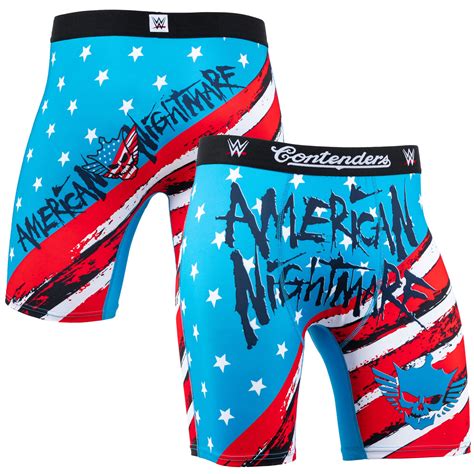 WWE Shop Blue Cody Rhodes Contenders Boxer Briefs logo