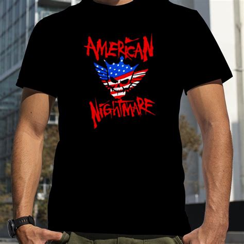 WWE Shop Cody Rhodes American Nightmare Authentic T-Shirt logo
