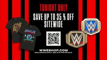 WWE Shop TV Spot, 'WrestleMania Is Within Sight: Save up to 35 Off Sitewide'