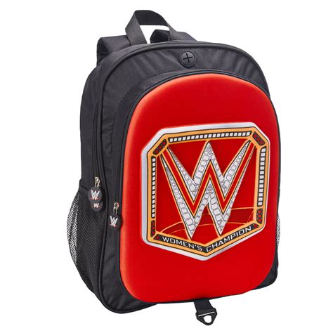 WWE Shop WWE Championship 3D Molded Title Backpack logo
